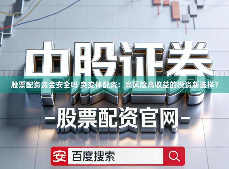 股票配资资金安全吗 突变体配资：高风险高收益的投资新选择？