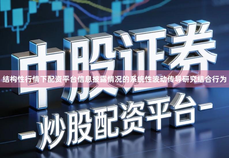结构性行情下配资平台信息披露情况的系统性波动传导研究结合行为