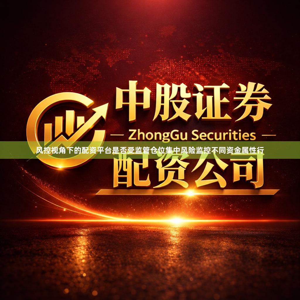 风控视角下的配资平台是否受监管仓位集中风险监控不同资金属性行